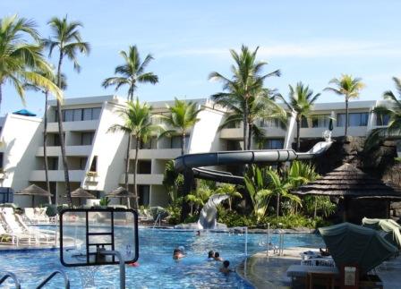 Fun Pool Slide in Hawaii